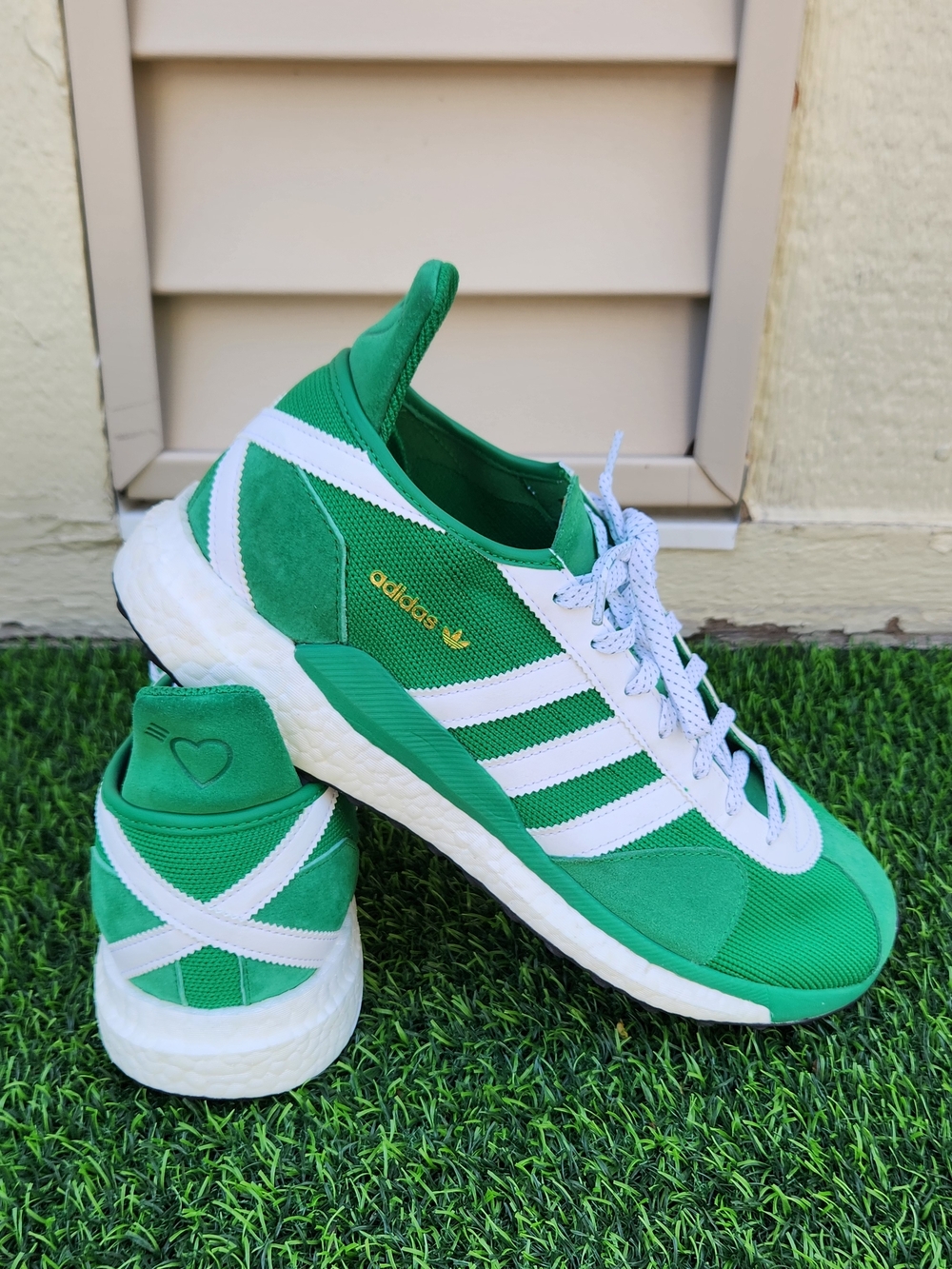 Adidas Human Made x Tokio Solar HM Green FZ0550 Men’s Size 12 - Picture 1 of 6